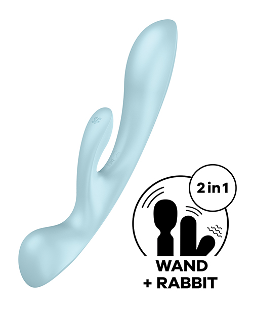 Buy Satisfyer Satisfyer Triple Oh - Light Blue