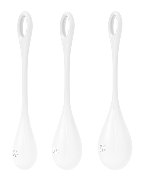 Shop Satisfyer Yoni Power 1 Balls Training Set - White online