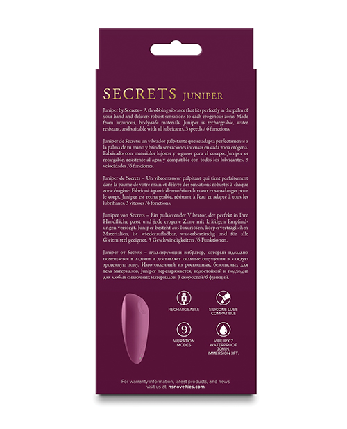 Order Secrets Juniper Throbbing Vibe - Ruby online