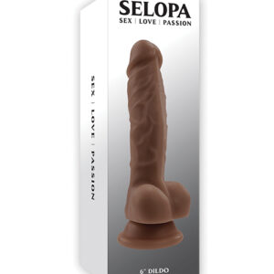 Shop Selopa 6" Lifelike Dildo - Dark online