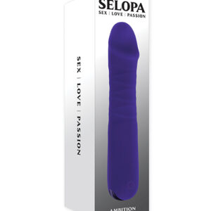 Shop Selopa Ambition Thrusting Vibrator - Purple online