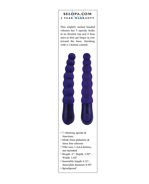 Shop Selopa Beaded Beauty - Purple