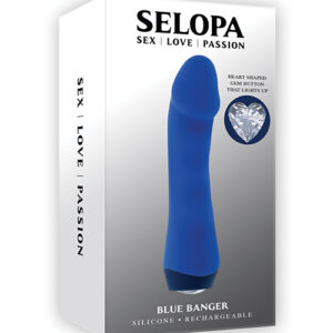 Shop Selopa Blue Banger Petite Vibrator - Blue online