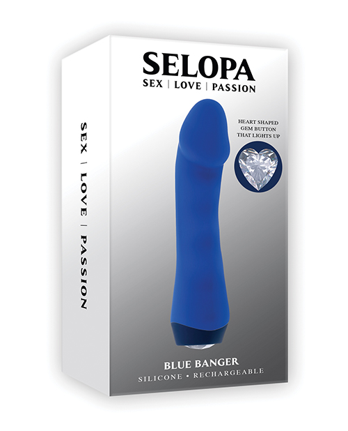 Buy Selopa Blue Banger Petite Vibrator - Blue online