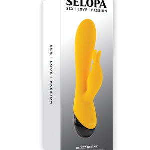 Shop Selopa Buzzz Bunny Rabbit Vibrator - Yellow/Black online