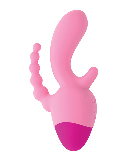 Order Selopa Game On Rechargeable Three Point Vibrator - Pink online
