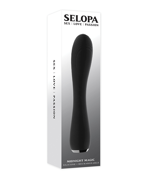 Shop Selopa Midnight Magic Flexible Vibrator - Black online