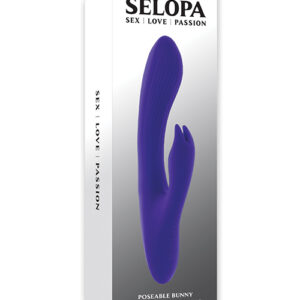Shop Selopa Poseable Bunny Rabbit Vibrator - Purple online
