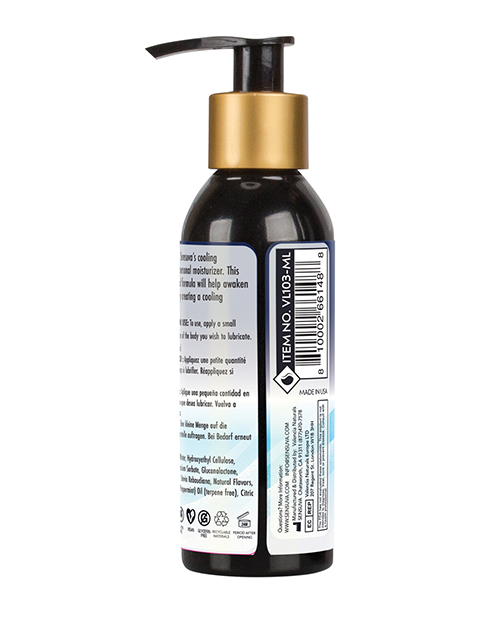 Order Sensuva Cooling Water-Based Personal Moisturizer - Arctic Chill 4 oz online