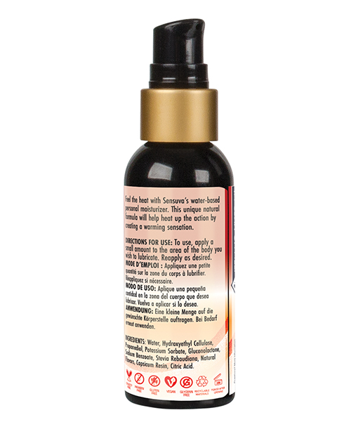 Sensuva Heat Wave Warming Personal Moisturizer - 2 oz for sale