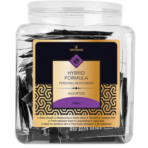 Shop Sensuva Hybrid Personal Moisturizer Tub - Asst. Tub of 100 online