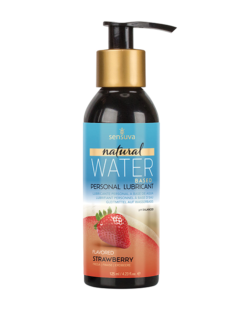 Shop Sensuva Natural Based Personal Moisturizer - 4.23 oz Strawberry online