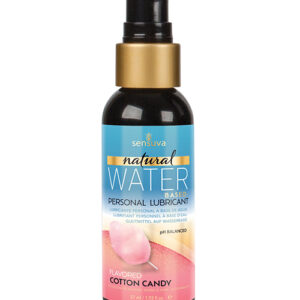 Shop Sensuva Natural Water Based Personal Lubricant - 2 oz Cotton Candy online