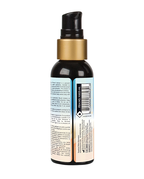 Order Sensuva Natural Water Based Personal Lubricant - 2 oz Peach online