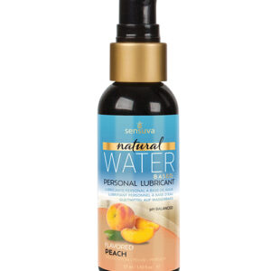 Shop Sensuva Natural Water Based Personal Lubricant - 2 oz Peach online