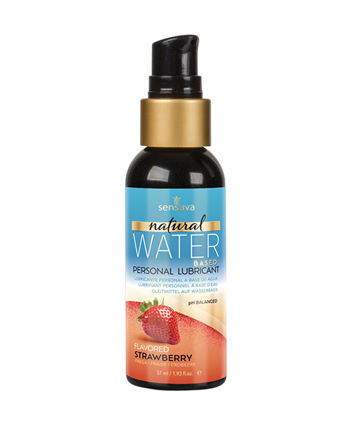 Shop Sensuva Natural Water Based Personal Moisturizer - 1.93 oz Strawberry online