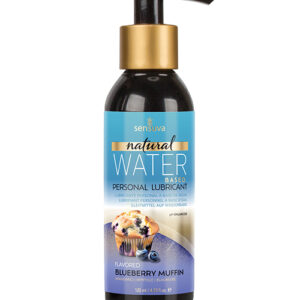 Shop Sensuva Natural Water Based Personal Moisturizer - 4.23 oz Blueberry Muffin online