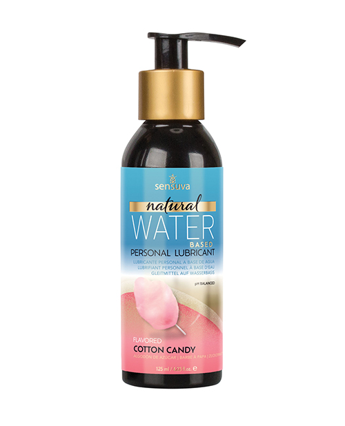 Shop Sensuva Natural Water Based Personal Moisturizer - 4.23 oz Cotton Candy online