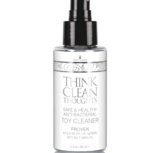 Shop Sensuva Think Clean Thoughts Anti Bacterial Toy Cleaner - 2 oz Bottle online