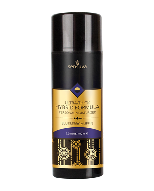 Shop Sensuva Ultra Thick Hybrid Personal Moisturizer - 3.38 oz Blueberry Muffin online