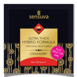 Shop Sensuva Ultra Thick Hybrid Personal Moisturizer Single Use Packet - 6 ml Strawberry online