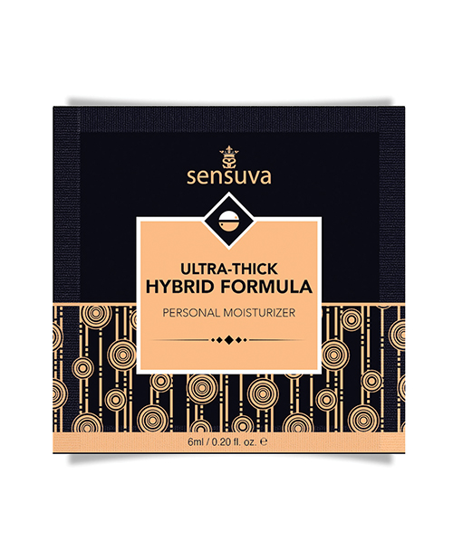 Shop sensuva ultra thick hybrid personal moisturizer single use packet - 6 ml unscented online