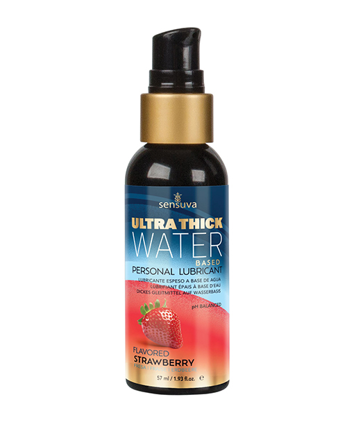 Shop Sensuva Ultra Thick Water Based Personal Moisturizer - 1.93 oz Strawberry online