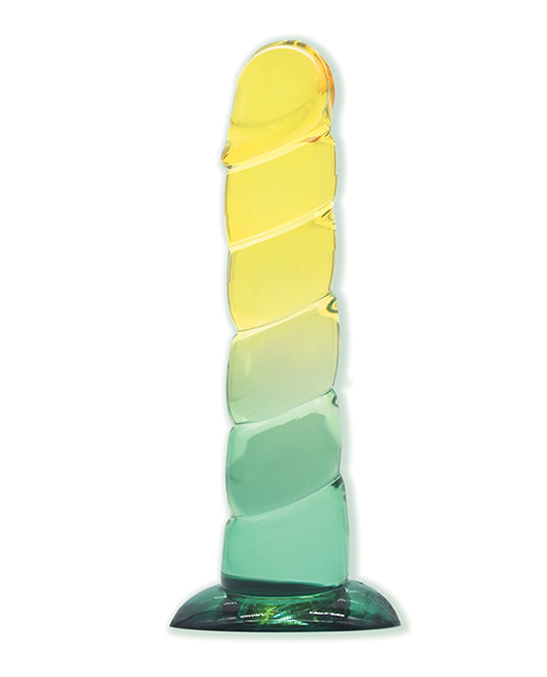 Order Shades Jelly Swirl TPR Gradient Dong Small - Yellow/Mint online