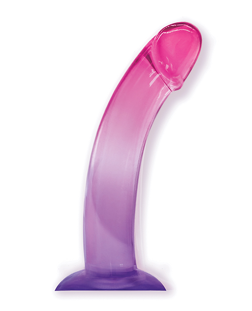 Order Shades Jelly TPR Gradient Dong Large - Pink/Purple online