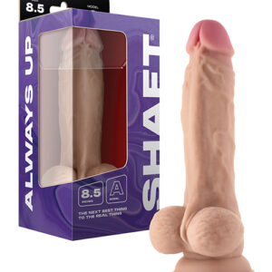 Shop Shaft Model A Flexskin Liquid Silicone 8.5" Dong w/Balls - Pine online