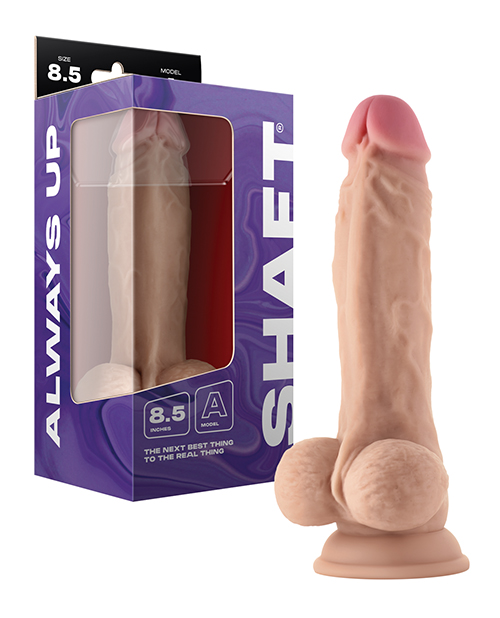 Shop Shaft Model A Flexskin Liquid Silicone 8.5" Dong w/Balls - Pine online