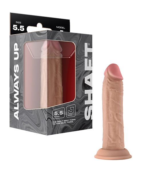 Shop Shaft Model J Flexskin Liquid Silicone 5.5" Dong - Pine online