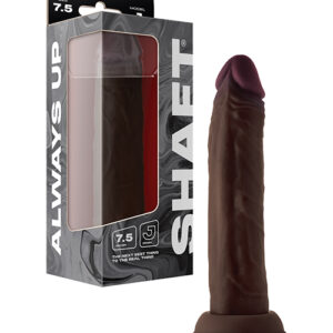 Shop Shaft Model J Flexskin Liquid Silicone 7.5" Dong - Mahogany online