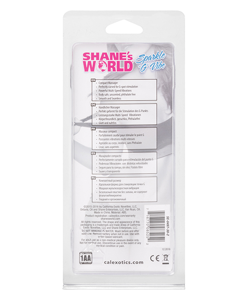 Order Shane's World Sparkle G Vibe - Pink online