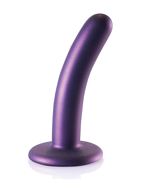Order Shots Ouch 5" Smooth G-Spot Dildo - Metallic Purple online
