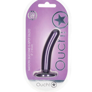 Shop Shots Ouch 5" Smooth G-Spot Dildo - Metallic Purple online