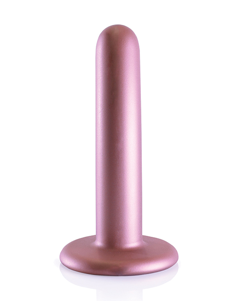Shots Ouch 5" Smooth G-Spot Dildo - Rose Gold for sale