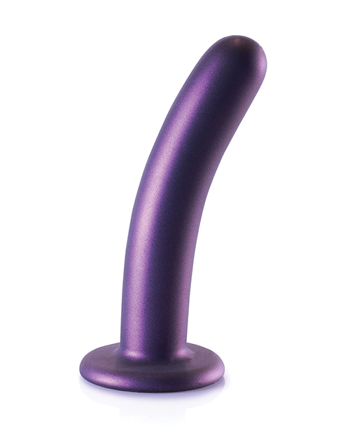 Order Shots Ouch 6" Smooth G-Spot Dildo - Metallic Purple online