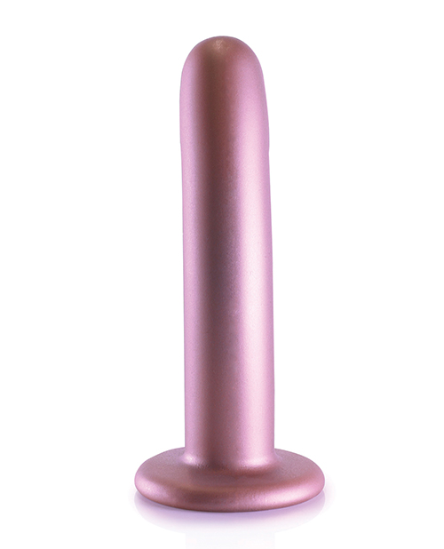 Shots Ouch 6" Smooth G-Spot Dildo - Rose Gold for sale