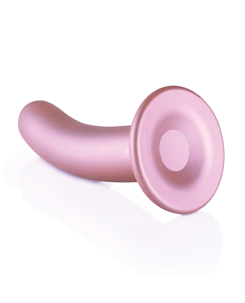 Buy Ouch Shots Ouch 6" Smooth G-Spot Dildo - Rose Gold