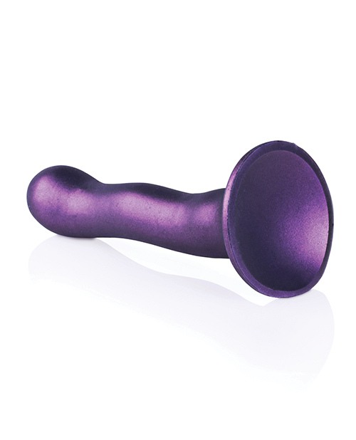 Buy Ouch Shots Ouch 7" Curvy G-Spot Dildo - Metallic Purple
