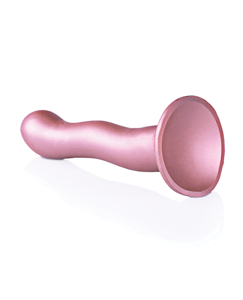 Buy Ouch Shots Ouch 7" Curvy G-Spot Dildo - Rose Gold