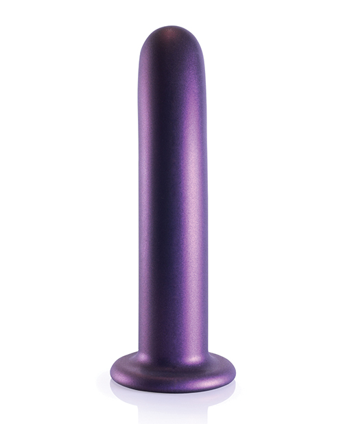 Shots Ouch 7" Smooth G-Spot Dildo - Metallic Purple for sale