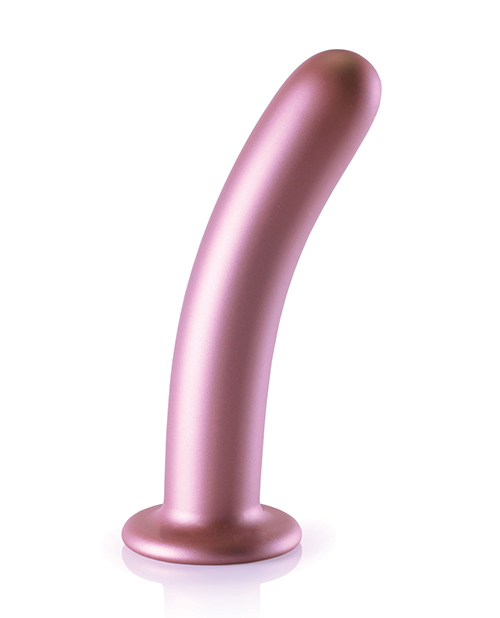Order Shots Ouch 7" Smooth G-Spot Dildo - Rose Gold online