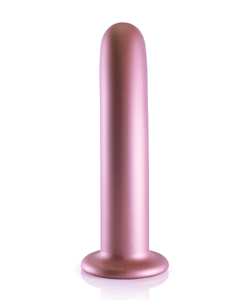 Shots Ouch 7" Smooth G-Spot Dildo - Rose Gold for sale