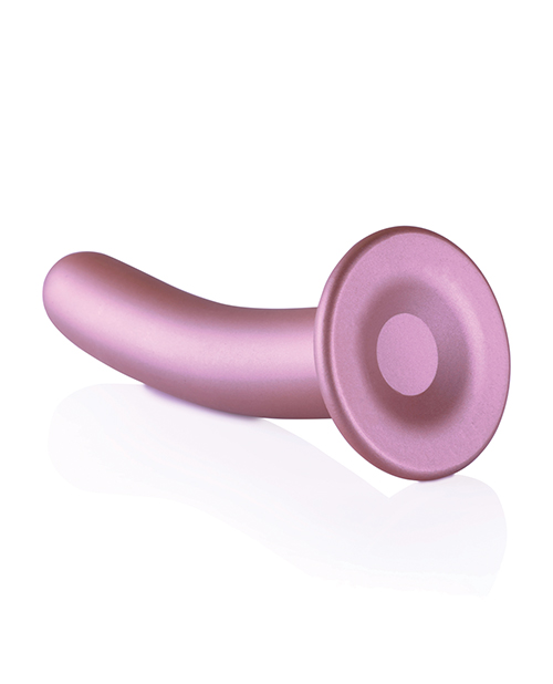 Buy Ouch Shots Ouch 7" Smooth G-Spot Dildo - Rose Gold