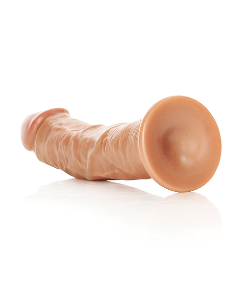 Buy RealRock Shots RealRock Realistic 7" Curved Dildo - Tan