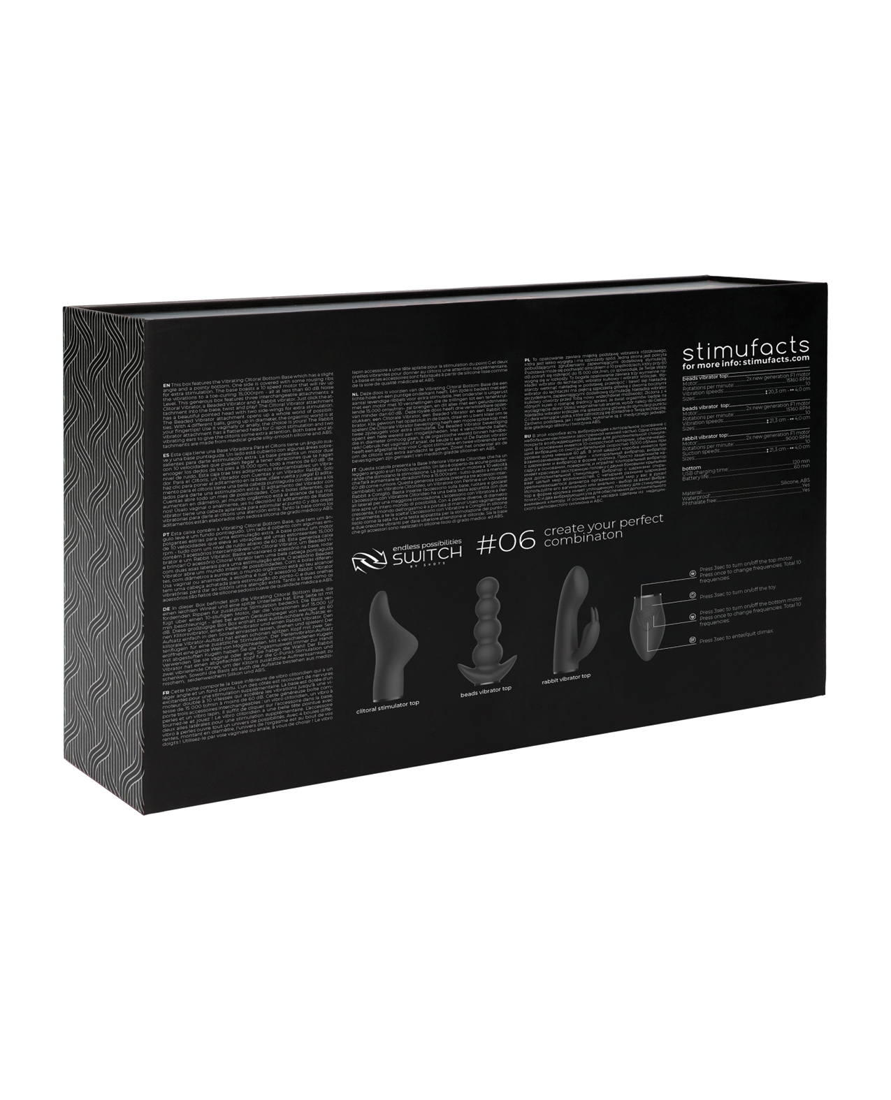 Order Shots Switch Pleasure Kit #6 - Black online
