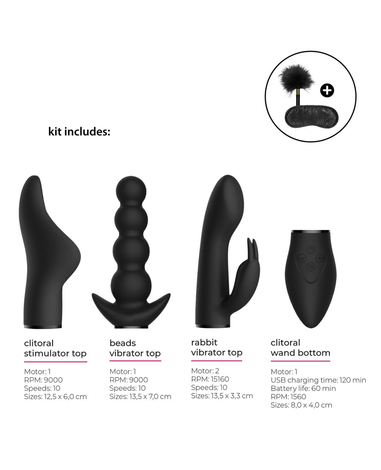 Buy Switch Shots Switch Pleasure Kit #6 - Black