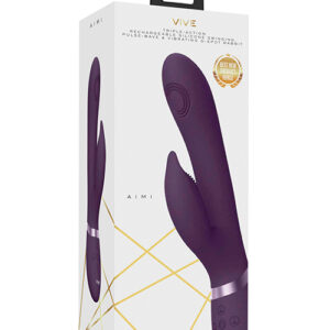 Shop Shots Vive Aimi Pulse G-Spot Rabbit - Purple online